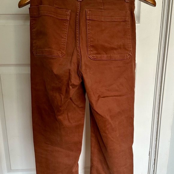 Everlane The Straight-Leg Crop in Cocoa Brown - Picture 3 of 3